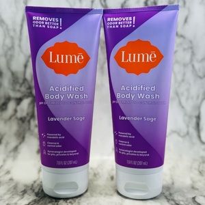 Lume Deodorant Acidified Body Washes